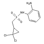 N-(2-aminophenyl)-1-(2,2-dichlorocyclopropyl)methanesulfonamide