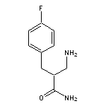 3-amino-2-[(4-fluorophenyl)methyl]propanamide