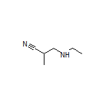 3-(ethylamino)-2-methylpropanenitrile