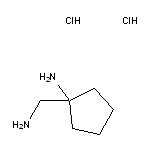 1-(aminomethyl)cyclopentan-1-amine dihydrochloride