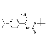 tert-butyl N-{2-amino-1-[4-(dimethylamino)phenyl]ethyl}carbamate