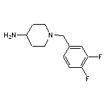 1-[(3,4-difluorophenyl)methyl]piperidin-4-amine