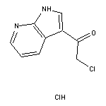 2-chloro-1-{1H-pyrrolo[2,3-b]pyridin-3-yl}ethan-1-one hydrochloride