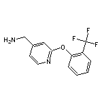 {2-[2-(trifluoromethyl)phenoxy]pyridin-4-yl}methanamine