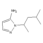 1-(1,3-dimethylbutyl)-1H-pyrazol-5-amine