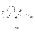 2-(2,3-dihydro-1H-indol-1-ylsulfonyl)ethanamine hydrochloride