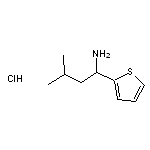 3-methyl-1-(thiophen-2-yl)butan-1-amine hydrochloride