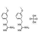 bis(3-[(3-methoxyphenyl)methyl]guanidine), sulfuric acid