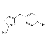 4-[(4-bromophenyl)methyl]-1,3-thiazol-2-amine