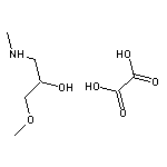 1-methoxy-3-(methylamino)propan-2-ol oxalate