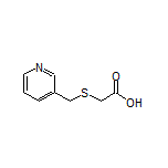 2-[(Pyridin-3-ylmethyl)thio]acetic Acid