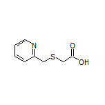 2-[(Pyridin-2-ylmethyl)thio]acetic Acid