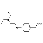 N-{2-[4-(aminomethyl)phenoxy]ethyl}-N,N-diethylamine