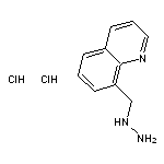 8-(hydrazinomethyl)quinoline dihydrochloride