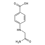 4-[(carbamoylmethyl)amino]benzoic acid