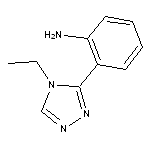 2-(4-ethyl-4H-1,2,4-triazol-3-yl)aniline