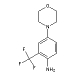 4-(morpholin-4-yl)-2-(trifluoromethyl)aniline