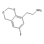 2-(6-fluoro-4H-1,3-benzodioxin-8-yl)ethanamine