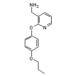 [2-(4-propoxyphenoxy)pyridin-3-yl]methanamine