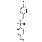 4-amino-N-[(4-chlorophenyl)methyl]benzene-1-sulfonamide