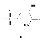 2-amino-4-(methylsulfonyl)butanamide hydrobromide