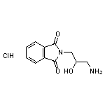 2-(3-amino-2-hydroxypropyl)-2,3-dihydro-1H-isoindole-1,3-dione hydrochloride