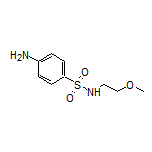 4-amino-N-(2-methoxyethyl)benzenesulfonamide