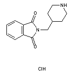 2-(piperidin-4-ylmethyl)-2,3-dihydro-1H-isoindole-1,3-dione hydrochloride