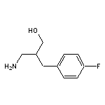 3-amino-2-(4-fluorobenzyl)propan-1-ol