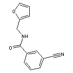 3-cyano-N-(2-furylmethyl)benzamide