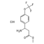 methyl 3-amino-3-[4-(trifluoromethoxy)phenyl]propanoate hydrochloride