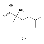 2-amino-2,5-dimethylhexanoic acid hydrochloride