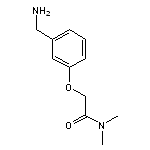 2-[3-(aminomethyl)phenoxy]-N,N-dimethylacetamide