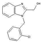 {1-[(2-chlorophenyl)methyl]-1H-1,3-benzodiazol-2-yl}methanol