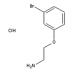 1-(2-aminoethoxy)-3-bromobenzene hydrochloride