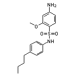 4-amino-N-(4-butylphenyl)-2-methoxybenzene-1-sulfonamide