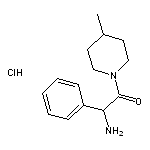 2-amino-1-(4-methylpiperidin-1-yl)-2-phenylethan-1-one hydrochloride