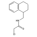 2-chloro-N-(1,2,3,4-tetrahydronaphthalen-1-ylmethyl)acetamide