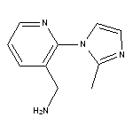 [2-(2-methyl-1H-imidazol-1-yl)pyridin-3-yl]methanamine