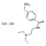 4-(aminomethyl)-N-[2-(diethylamino)ethyl]benzamide dihydrochloride