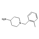 1-[(2-methylphenyl)methyl]piperidin-4-amine