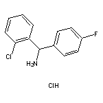 (2-chlorophenyl)(4-fluorophenyl)methanamine hydrochloride