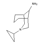 3-cyclopropyl-3-azabicyclo[3.3.1]nonan-9-amine