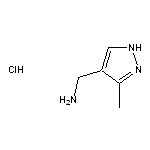 (3-methyl-1H-pyrazol-4-yl)methanamine hydrochloride