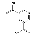 5-carbamoylpyridine-3-carboxylic acid