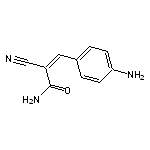 (2Z)-3-(4-aminophenyl)-2-cyanoacrylamide