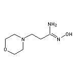 N’-hydroxy-3-(morpholin-4-yl)propanimidamide