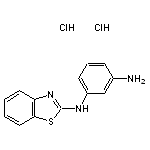 1-N-(1,3-benzothiazol-2-yl)benzene-1,3-diamine dihydrochloride