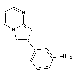 3-{imidazo[1,2-a]pyrimidin-2-yl}aniline