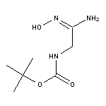 tert-butyl N-[(N’-hydroxycarbamimidoyl)methyl]carbamate